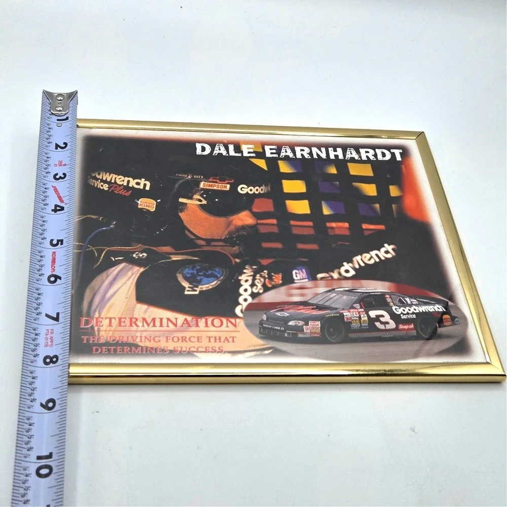 Dale Earnhardt #3 The Intimidator Lot Of Four Framed 8 x 10‎ Pictures NASCAR